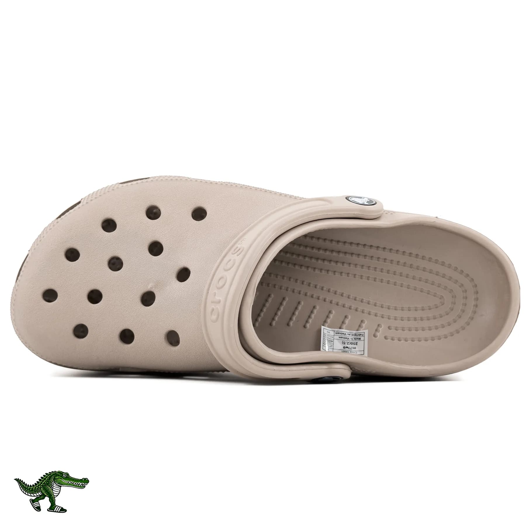 کراکس کلاسیک کرم موکا | Crocs Classic Clog — تصویر ۵