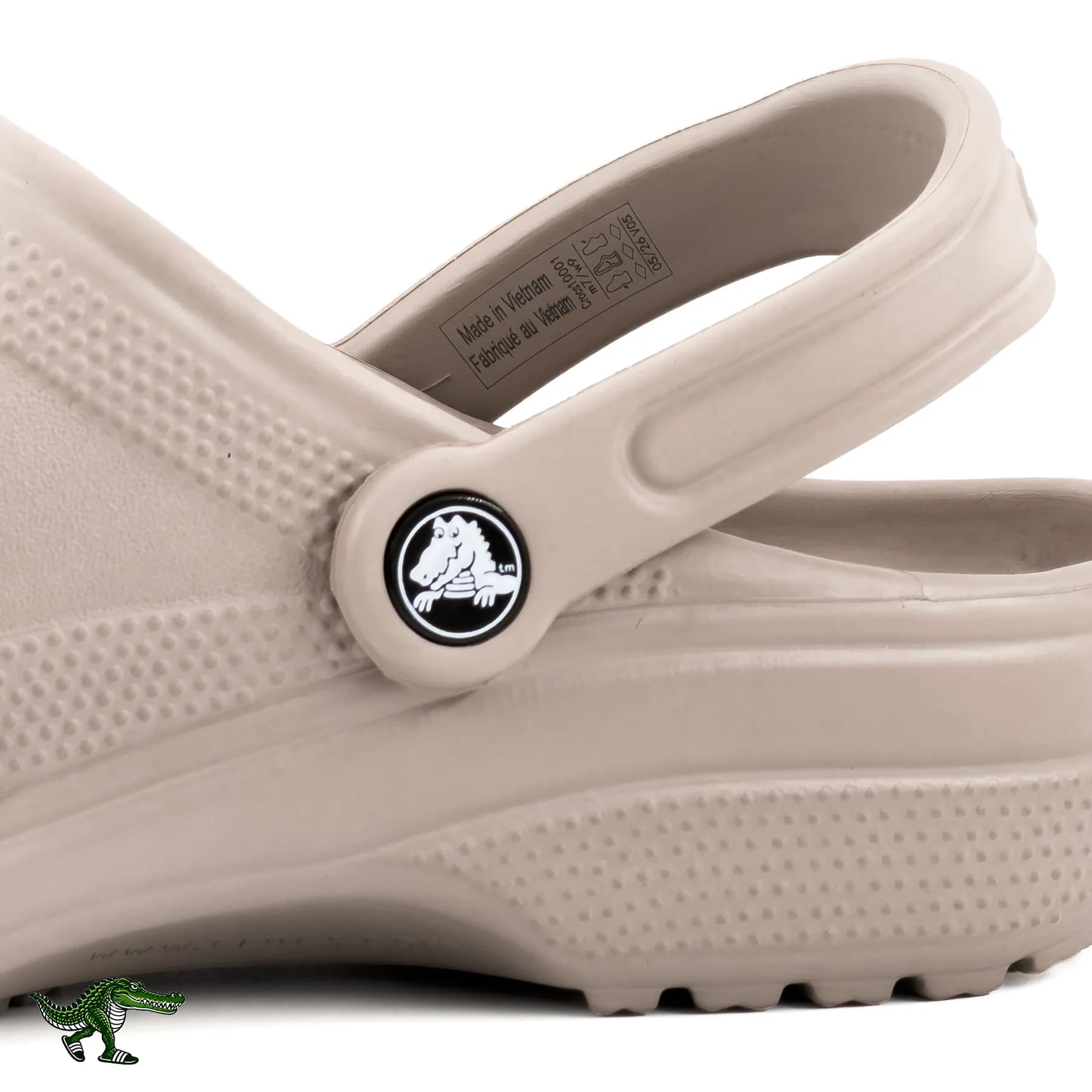 کراکس کلاسیک کرم موکا | Crocs Classic Clog — تصویر ۶
