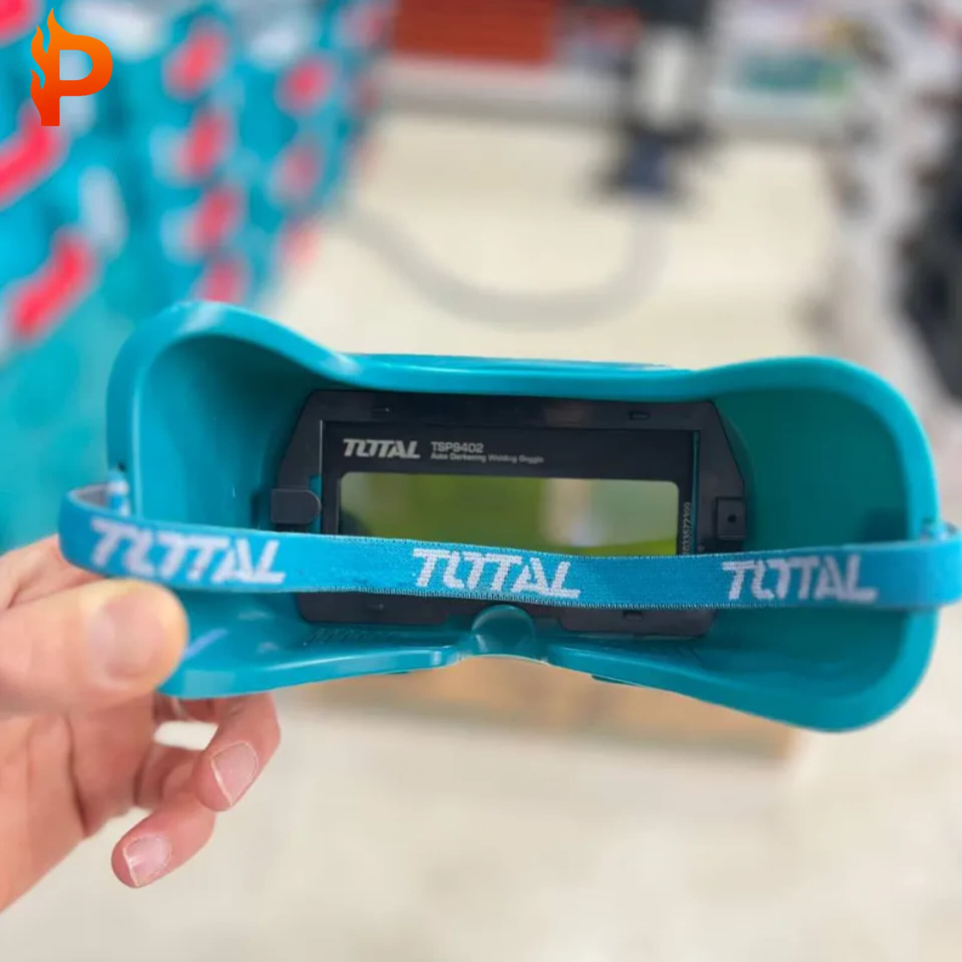 عینک جوشکاری توتال مدل TSP9402 — تصویر ۵