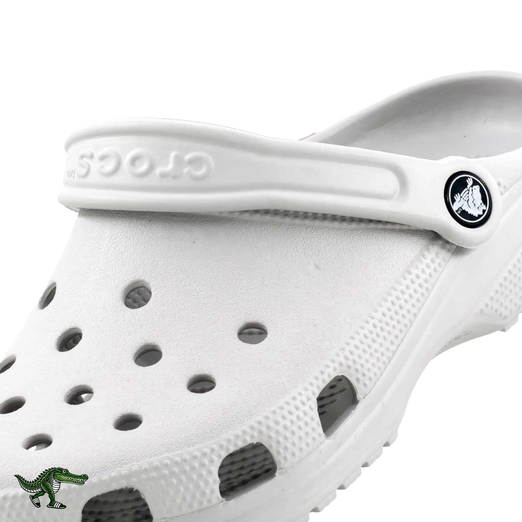 کراکس کلاسیک طوسی روشن زنانه و مردانه | Crocs Classic — تصویر ۶