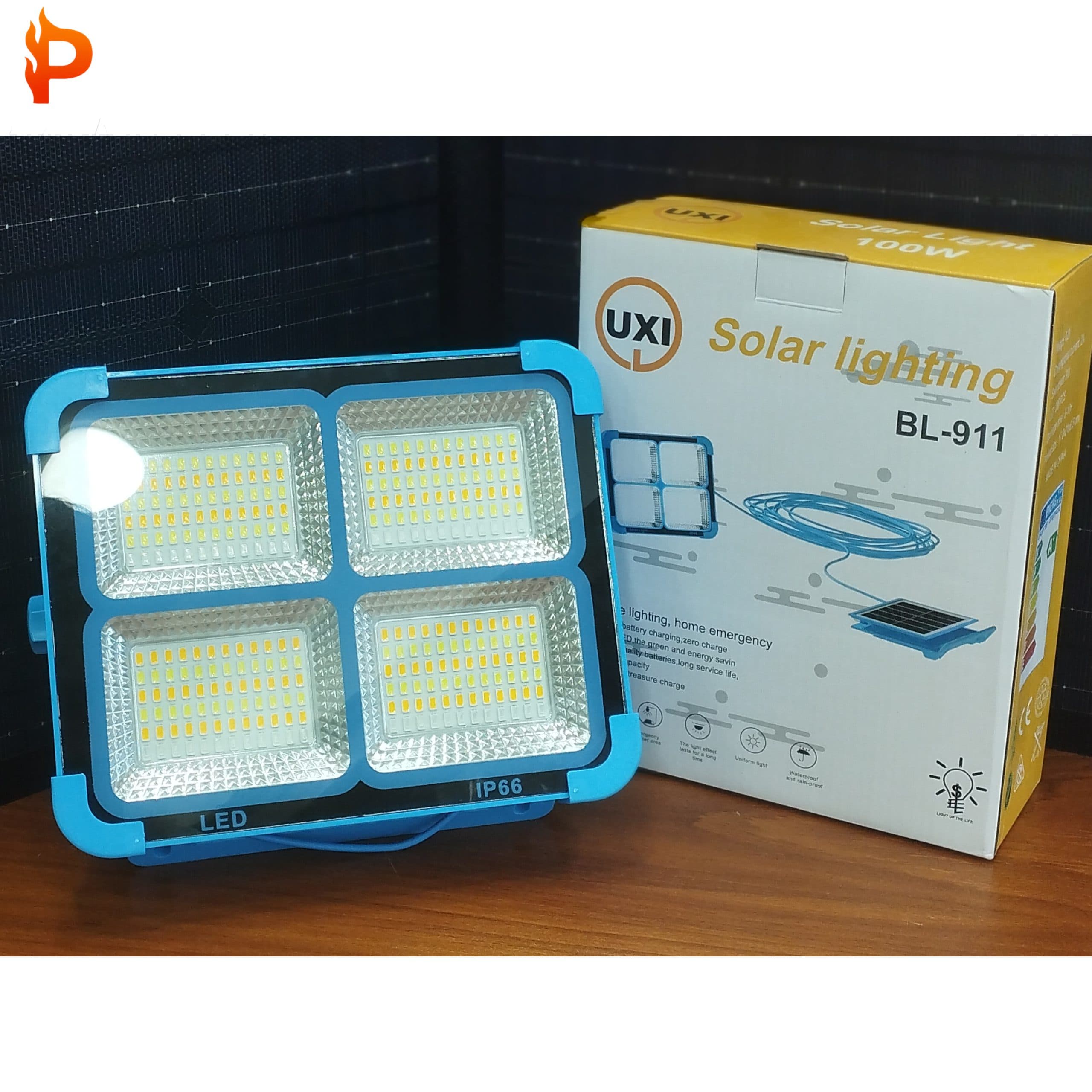 پروژکتور خورشیدی 100 وات مدل BL-911 — تصویر ۸
