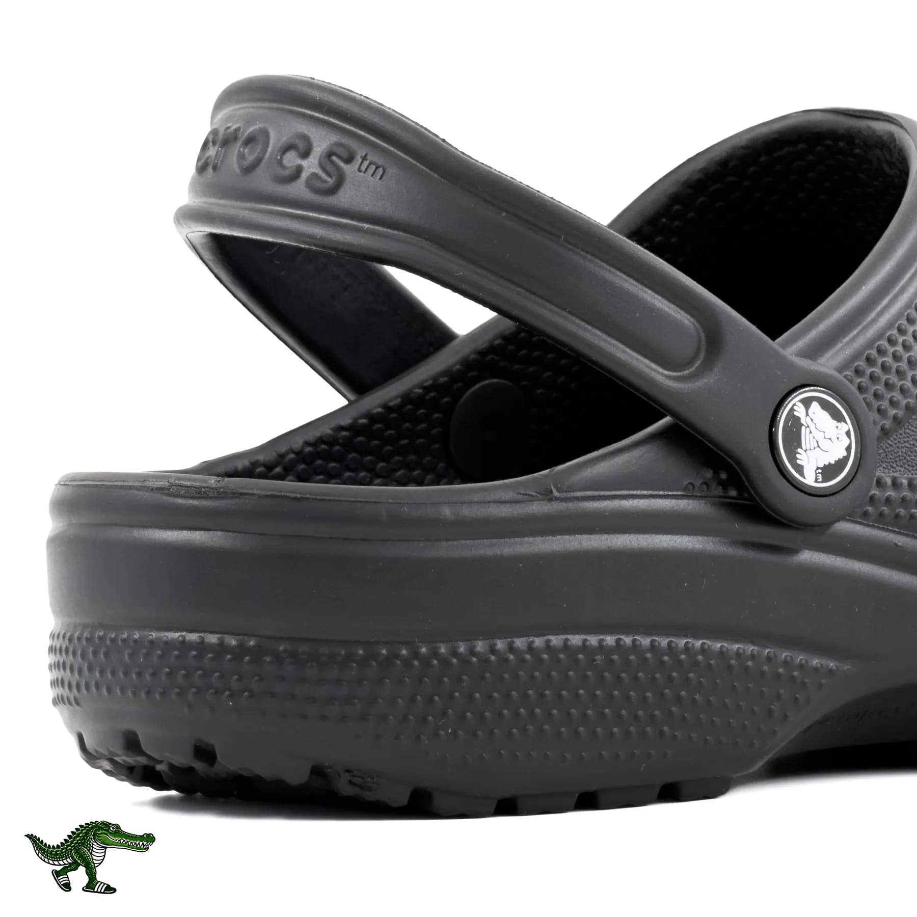 کراکس کلاسیک مشکی زنانه و مردانه | Crocs Classic — تصویر ۴