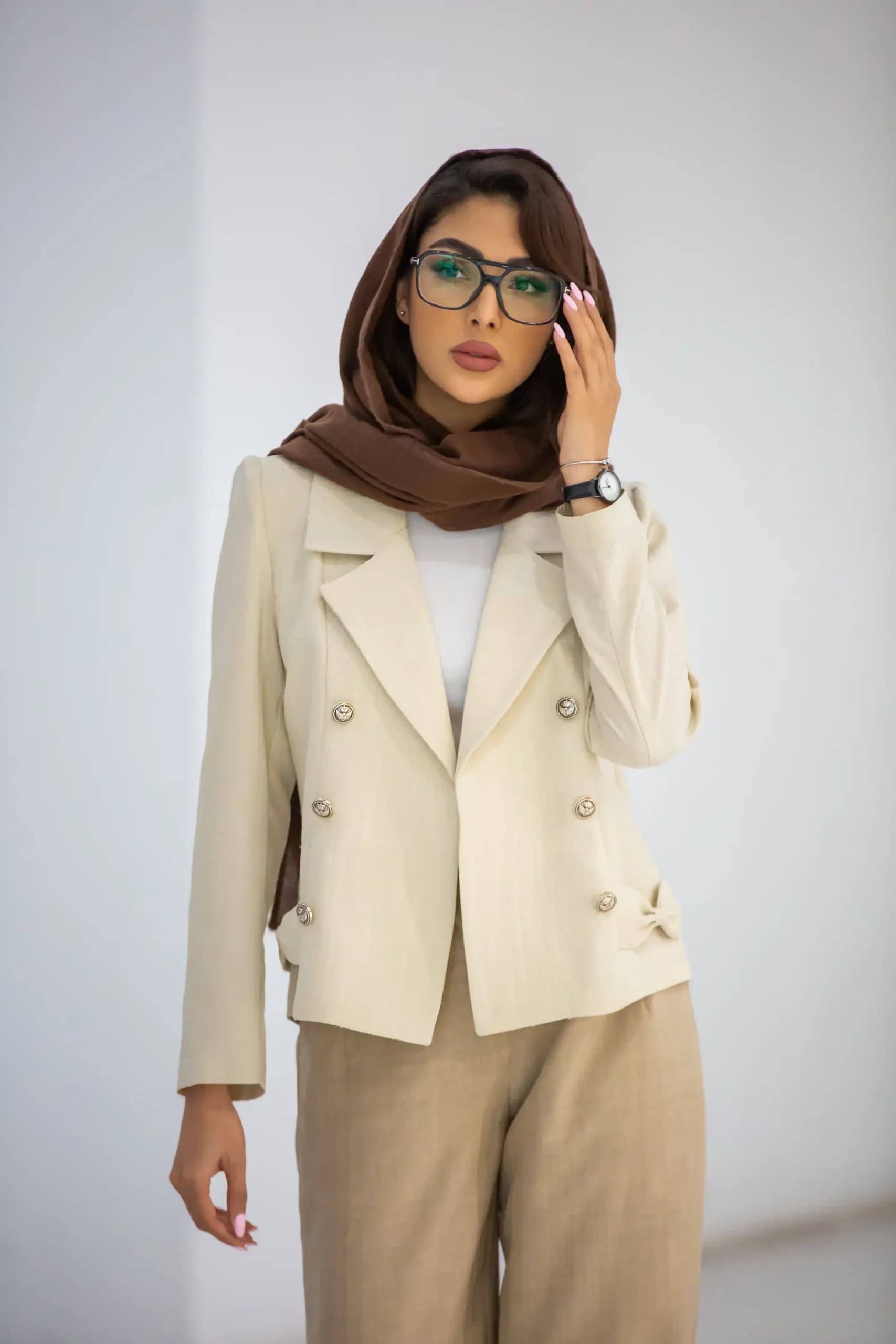 کت زنانه پرستیژ پاپیونی — تصویر ۵