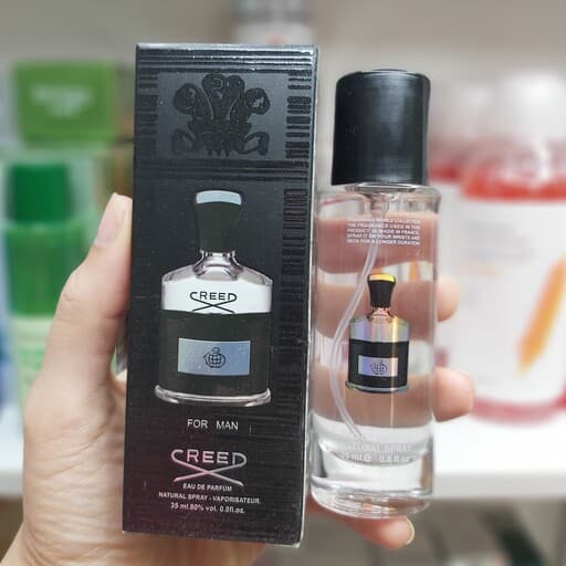 عطر ادکلن کیفی مردانه کرید اونتوس 35 میل فراگرنس ورد Fragrance World Creed Aventus