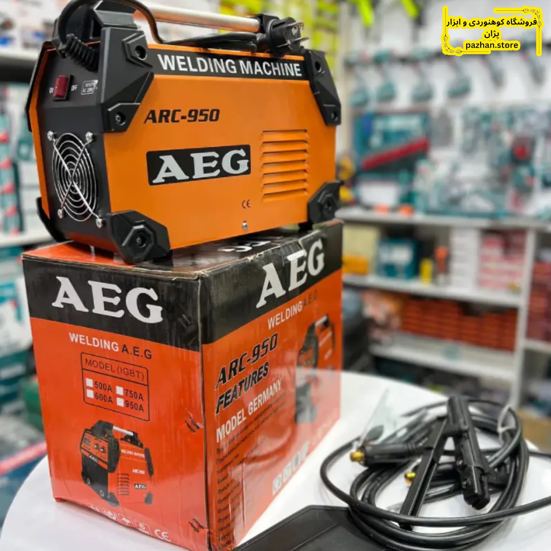 دستگاه جوش آیگ تک کاره 200 آمپر ARC-950 — تصویر ۶
