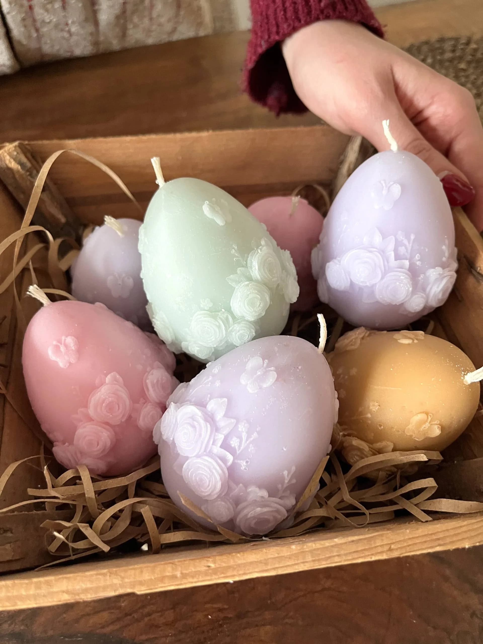 شمع تخم مرغ رنگی — تصویر ۹