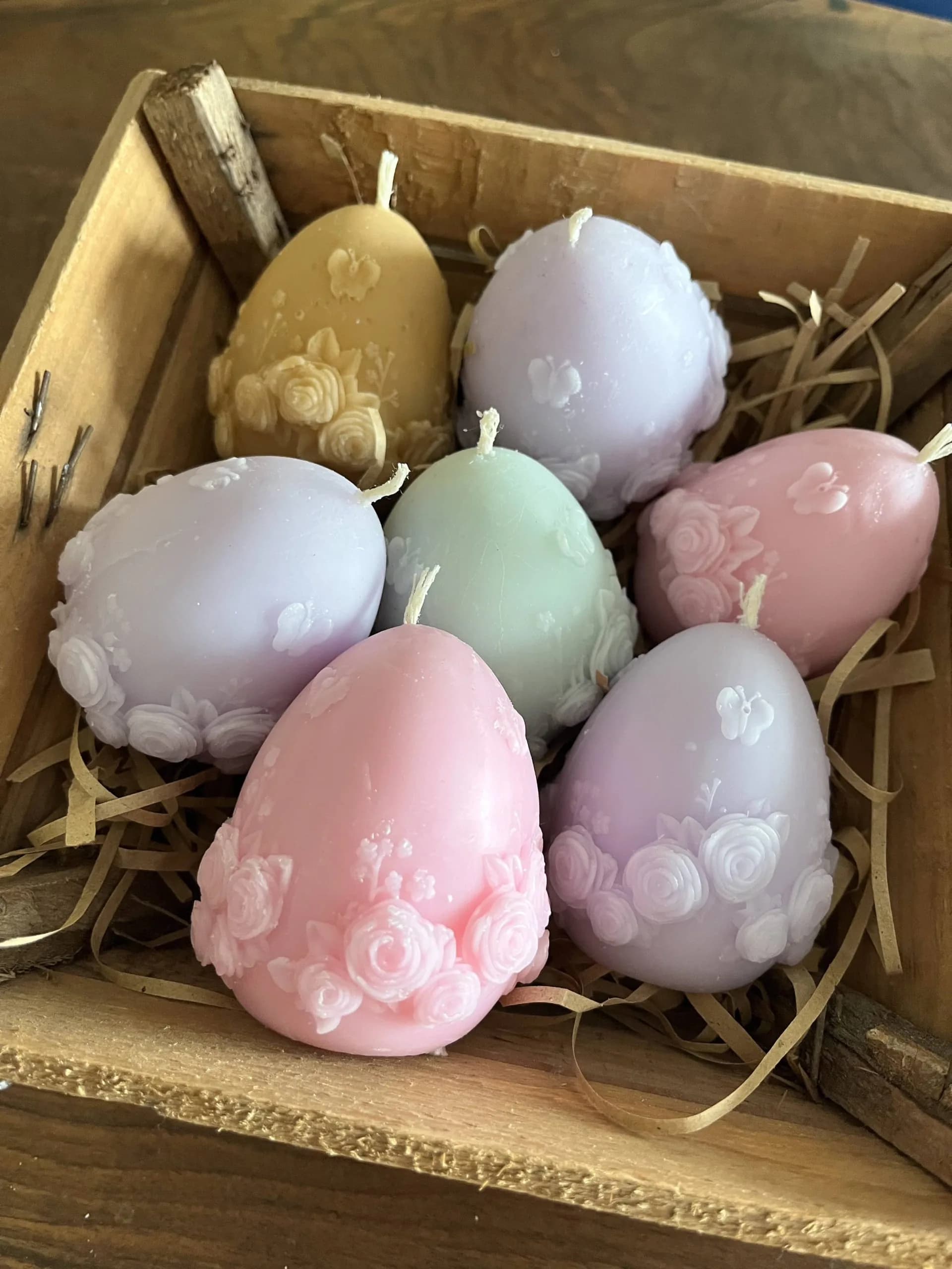 شمع تخم مرغ رنگی — تصویر ۸