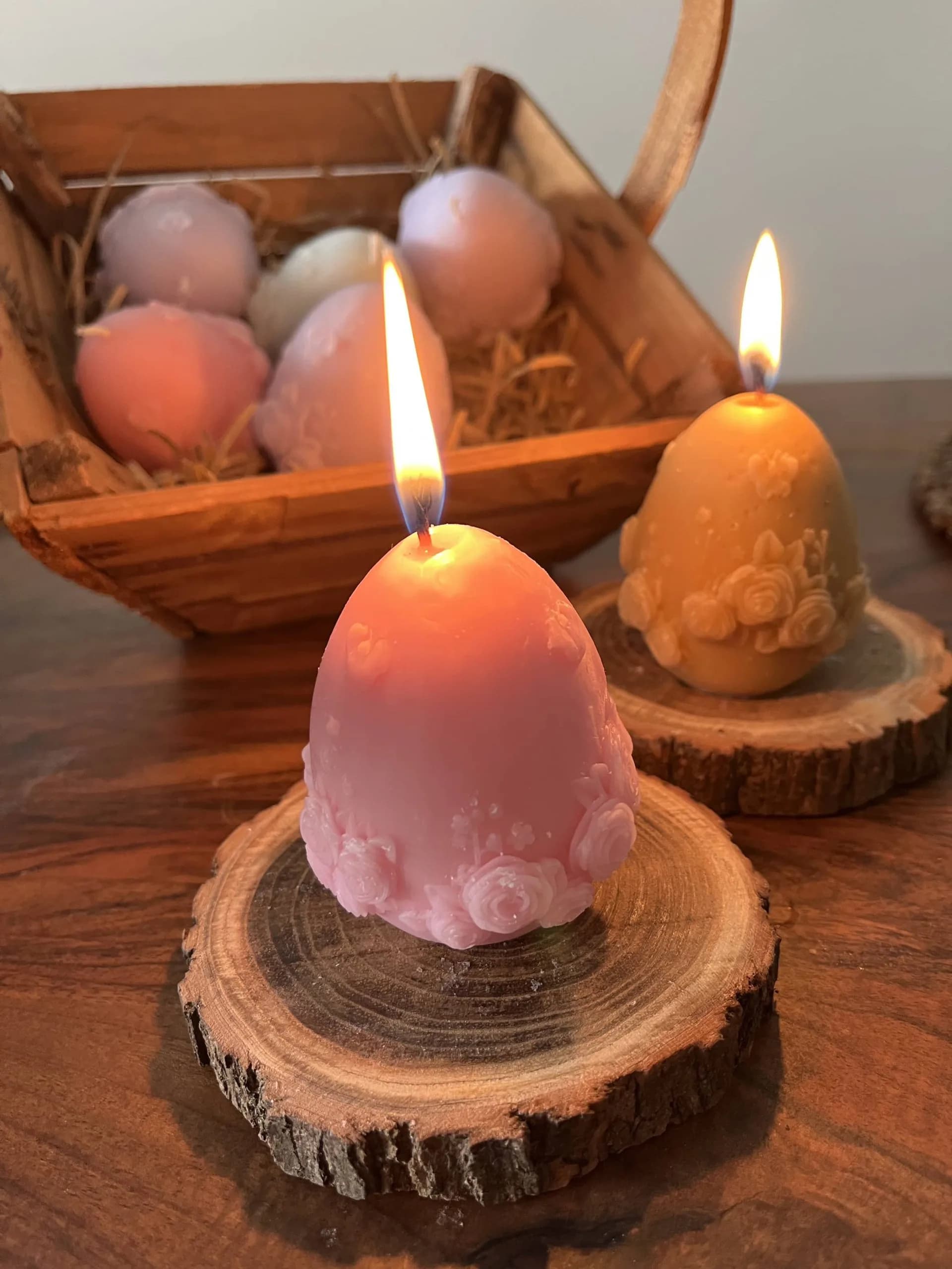 شمع تخم مرغ رنگی — تصویر ۶