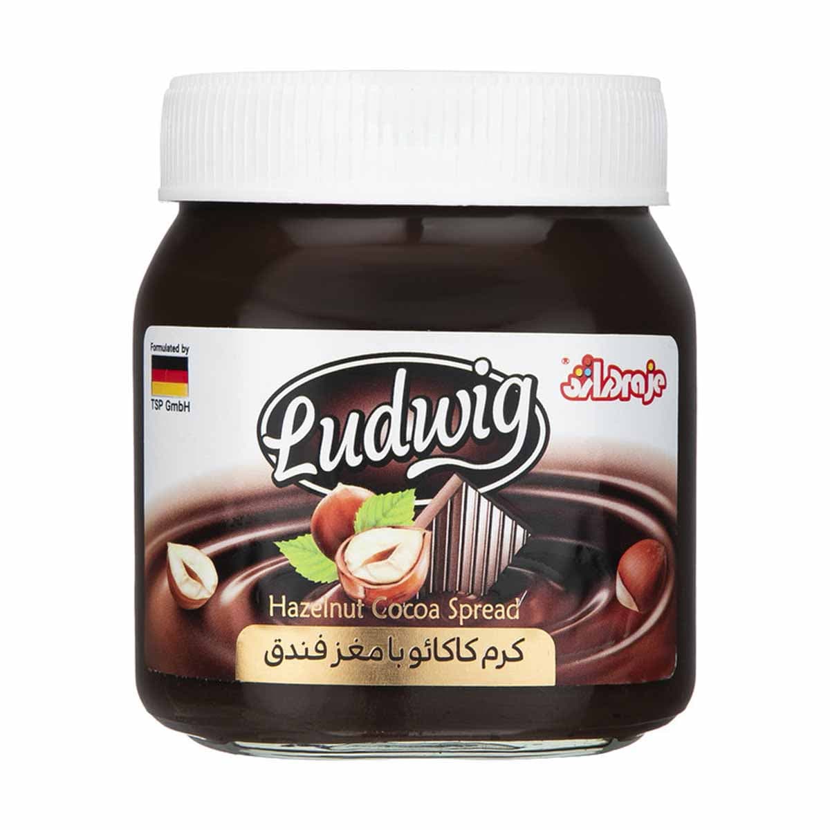 کرم کاکائو با مغز فندق لودویگ دراژه 330 گرم