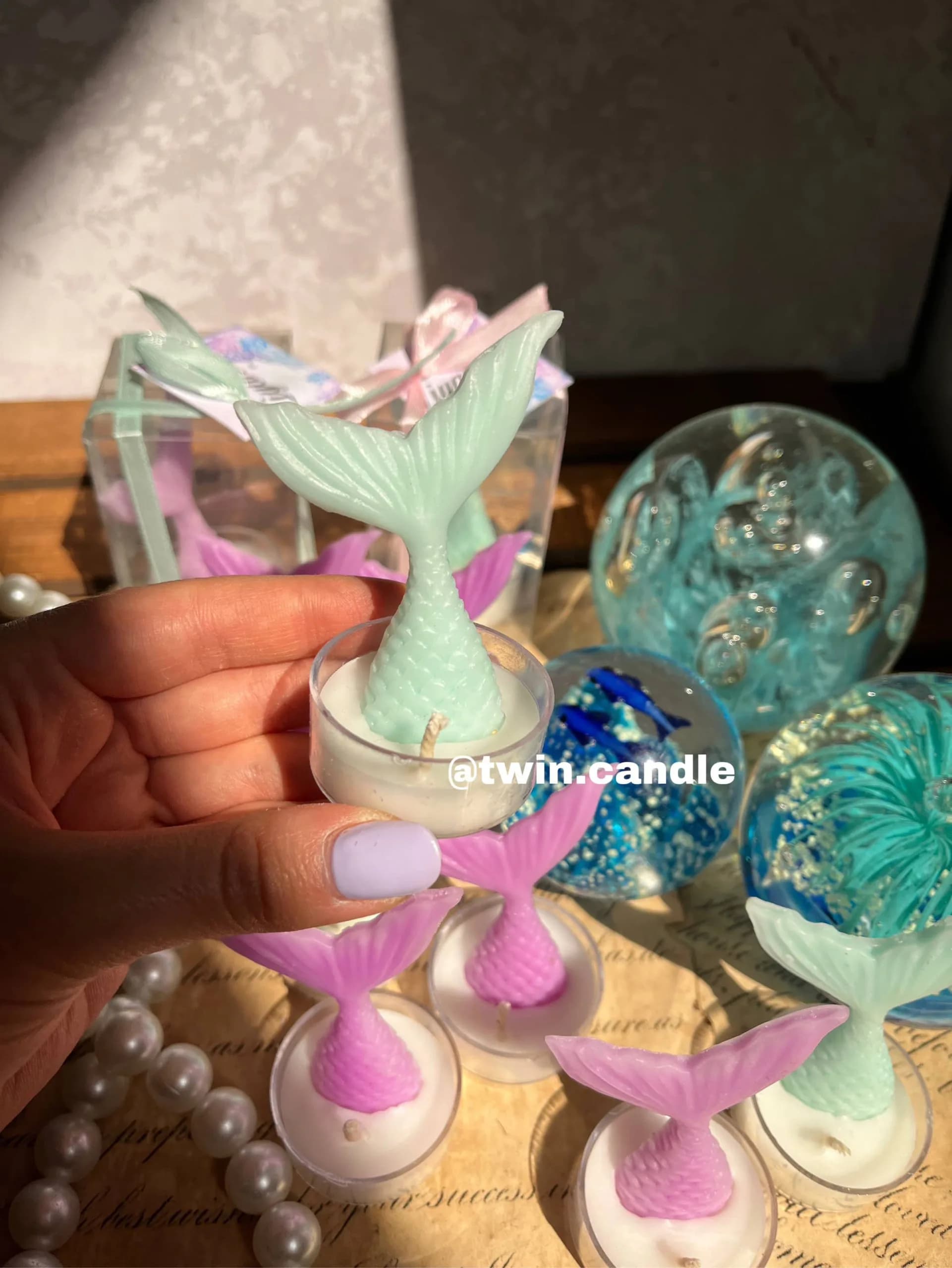 گیفت شمع پری دریایی — تصویر ۳