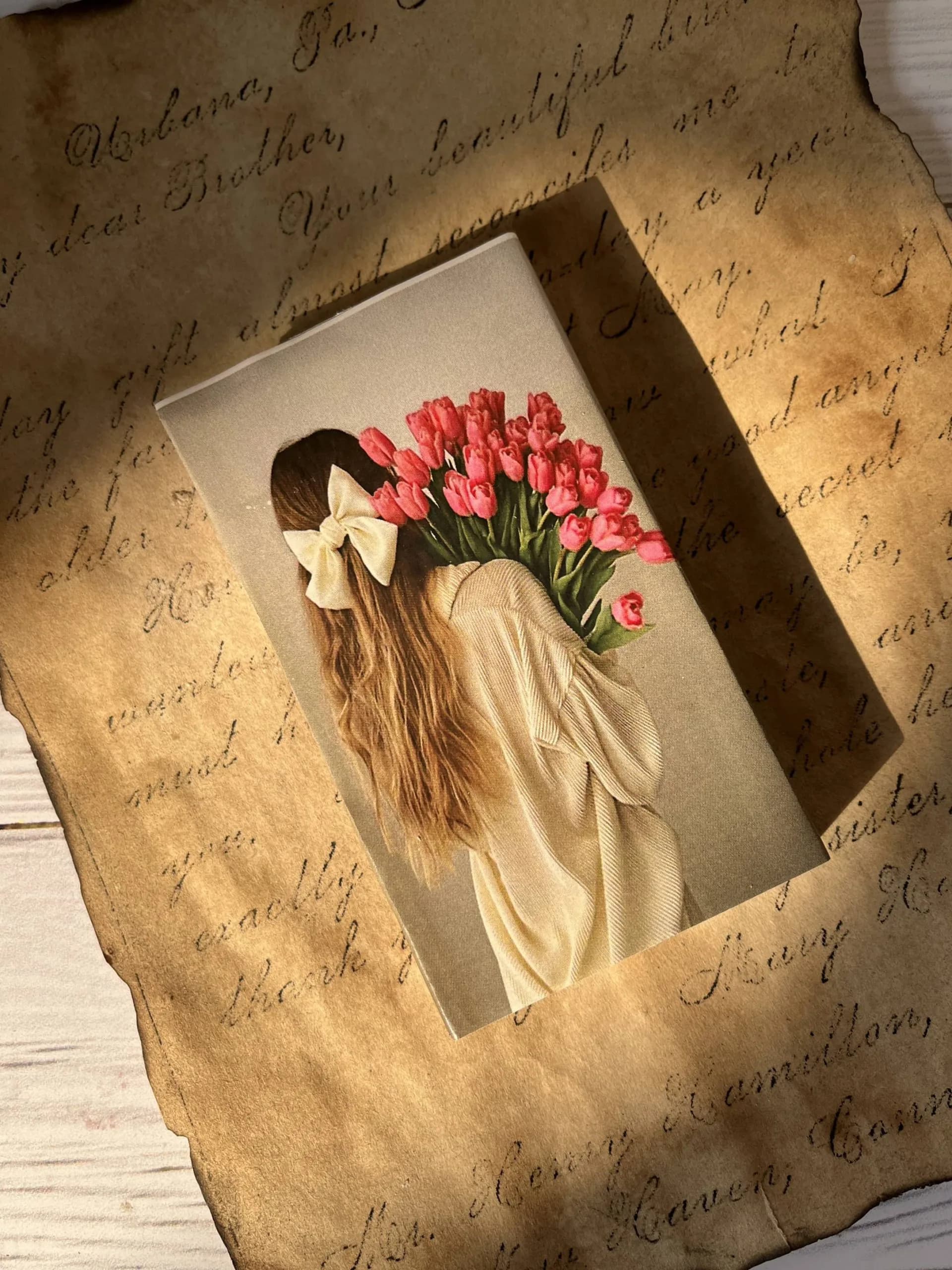 کبریت girl & flowers — تصویر ۲