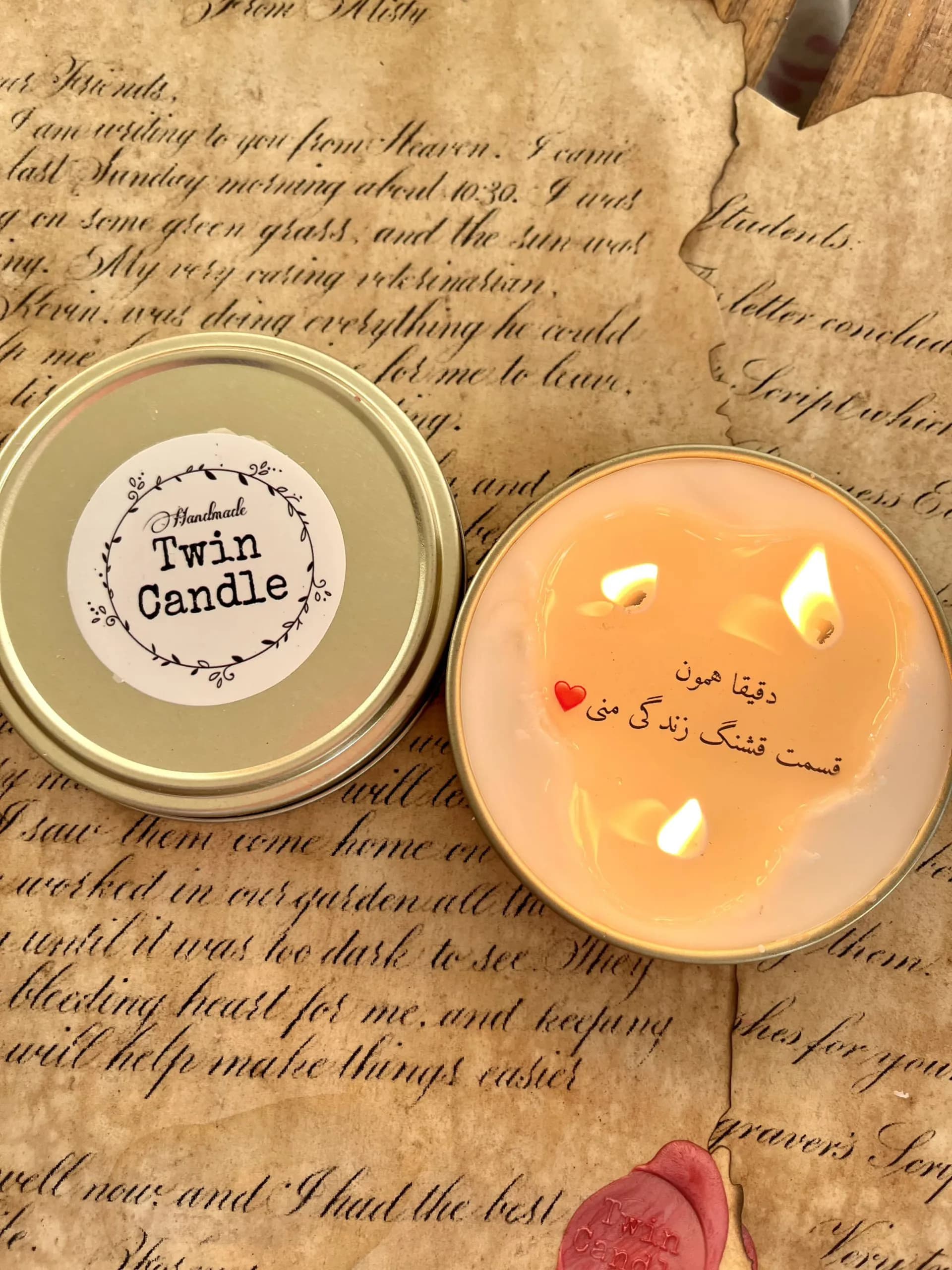 پک هدیه شمع سخنگو — تصویر ۴