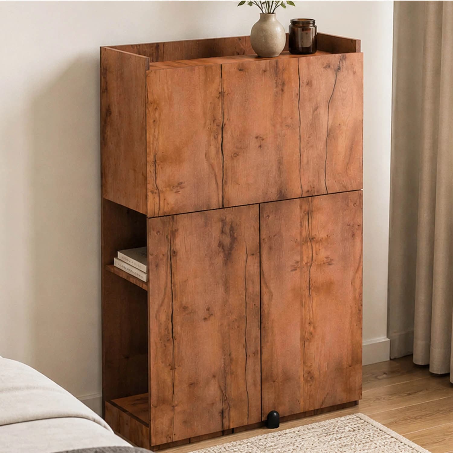 میز تحریر کتابخانه‌دار تاشو مدرن مدل kepler 470 — تصویر ۲