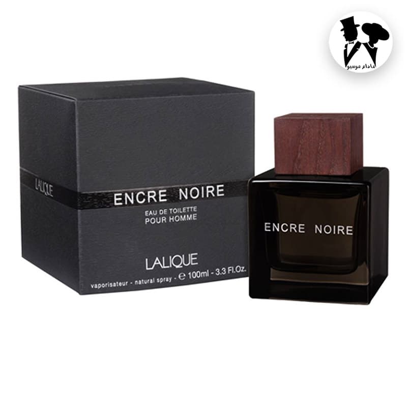 عطر ادکلن مردانه لالیک مشکی انکر نویر مستر کوالیتی | Lalique Encre Noire — تصویر ۳