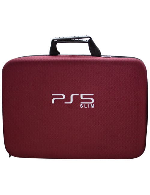کیف حمل PS5 Slim مدل Datis قرمز — تصویر ۸