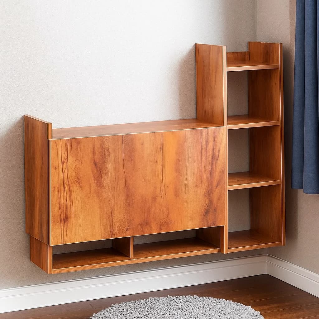 میز تحریر دیواری کتابخانه دار WD80 — تصویر ۱۰