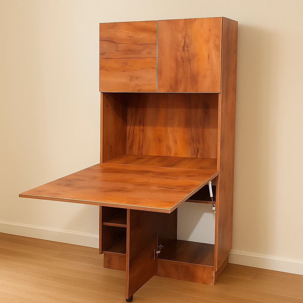 میز تحریر تاشو کتابخانه دار — تصویر ۱۱