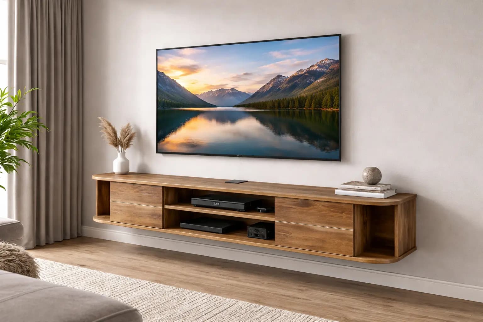 میز تلویزیون دیواری 4k — تصویر ۳