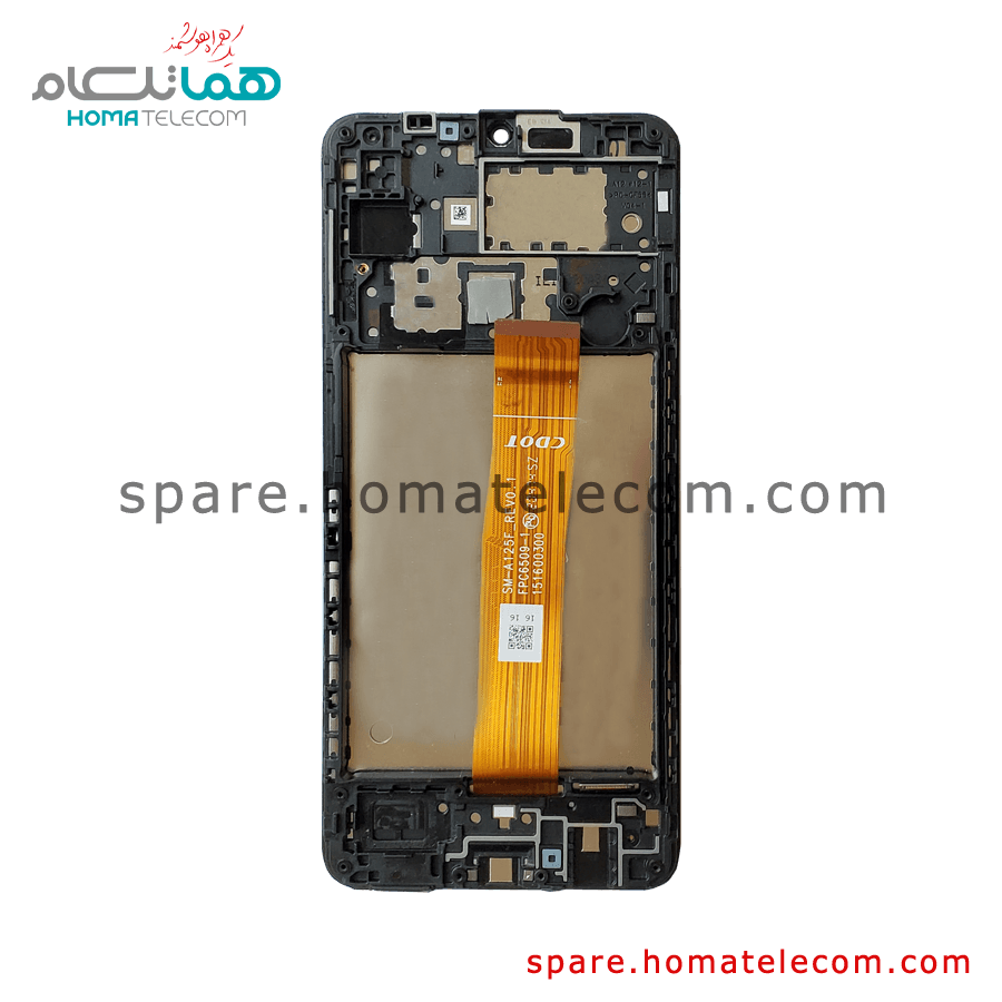 ال سی دی سامسونگ LCD Samsung A12 مدل فنی: A125F اورجینال با فریم سرویس پک خرید از دات وان پارت — تصویر ۴