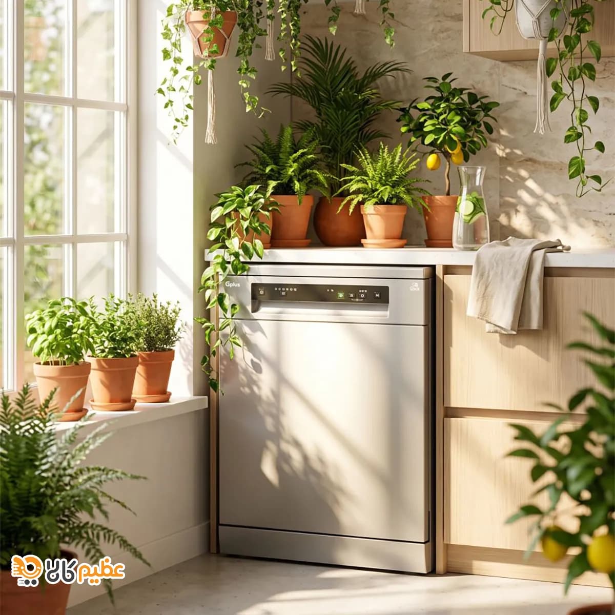 ماشین ظرفشویی جی پلاس مدل GDW-R5673