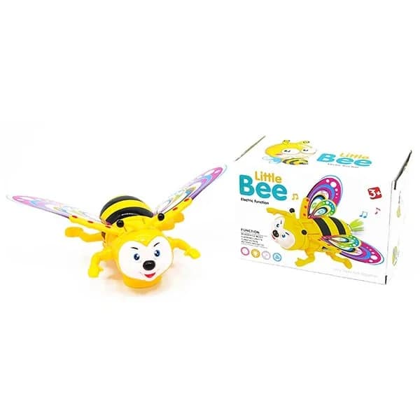 اسباب‌بازی طرح زنبور Little Bee | موزیکال و چراغ دار — تصویر ۶