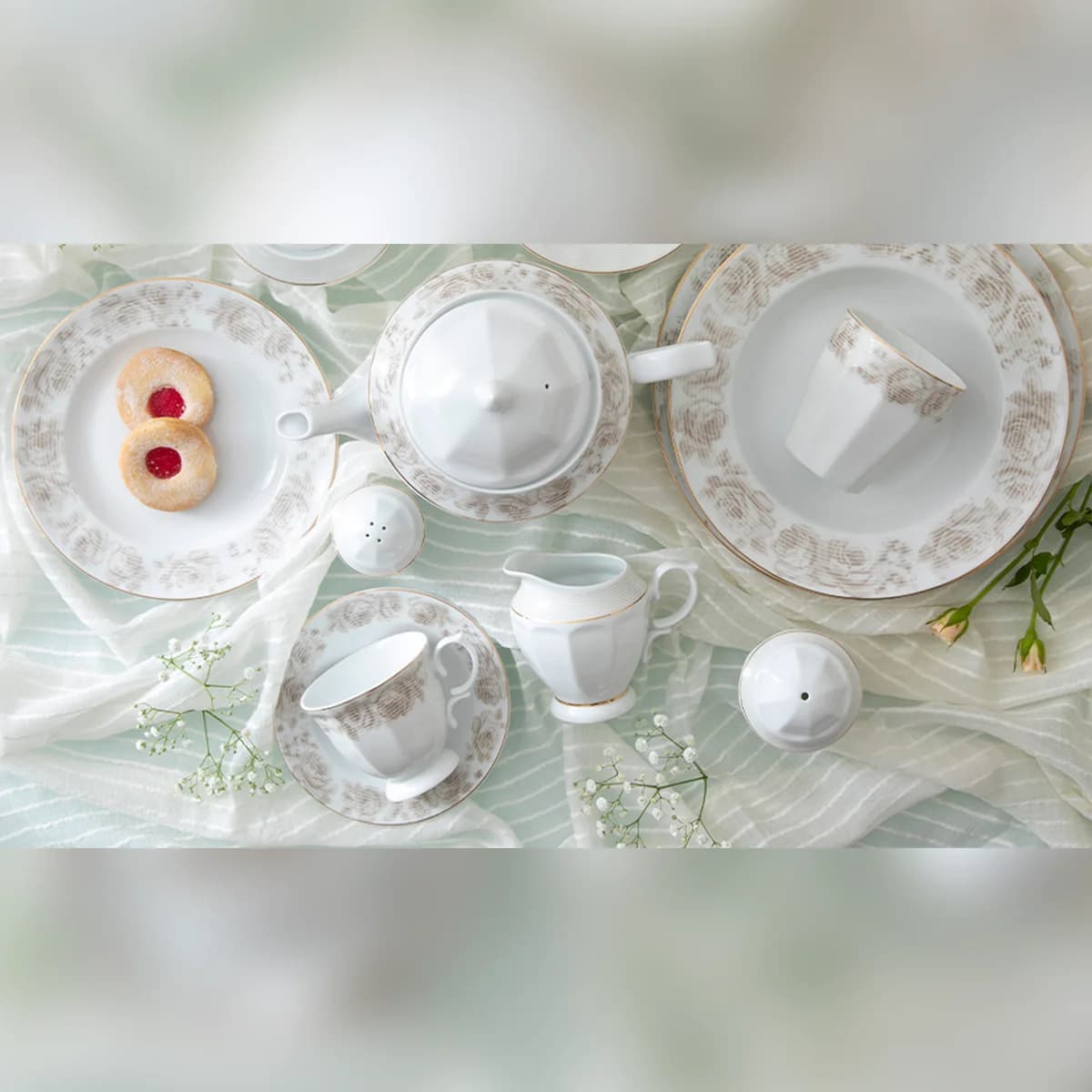 سرویس چینی 103 پارچه کامل زرین پرنسا — تصویر ۳