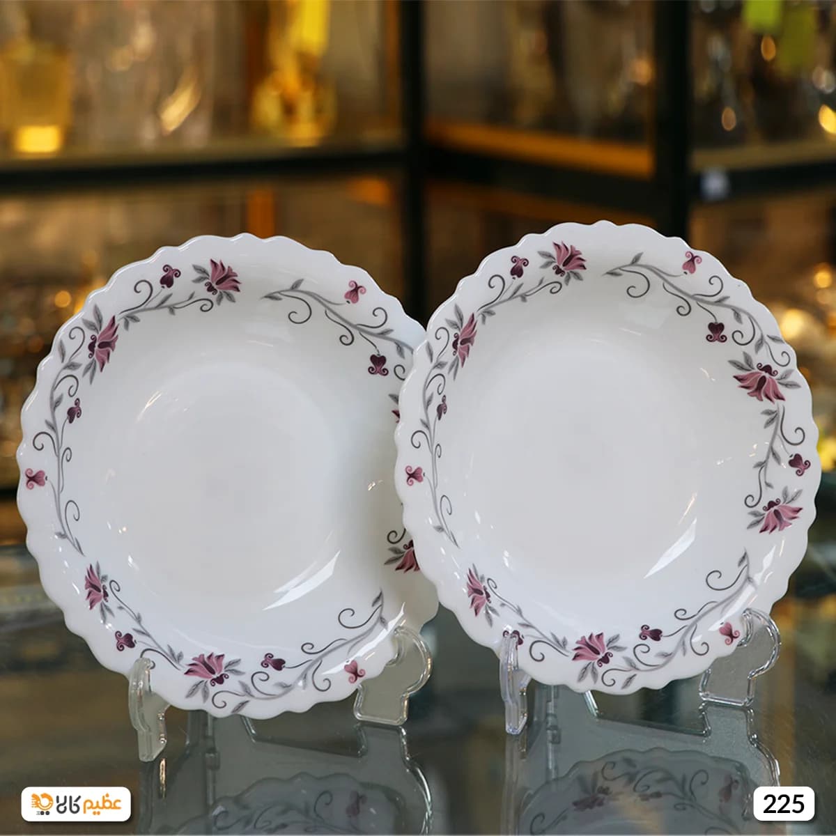 بشقاب خورش خوری آرکوپال پارس اپال مدل لیندا کد 225 — تصویر ۲