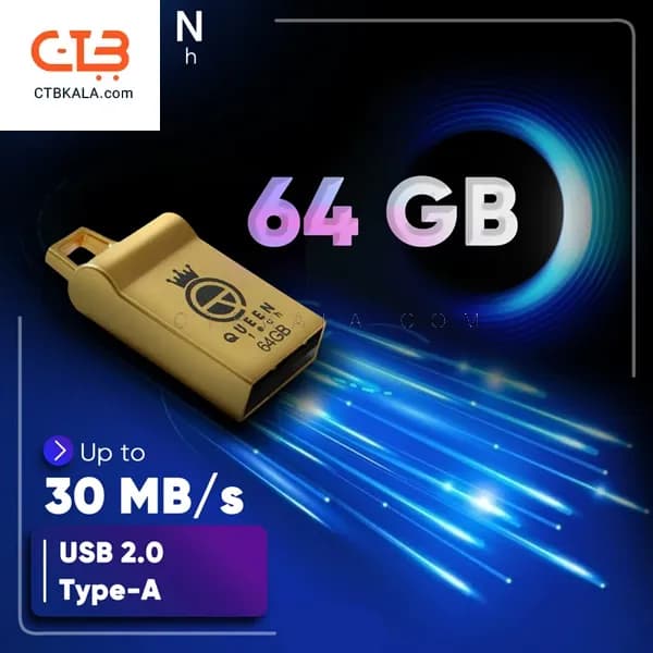 فلش مموری کوئین تک مدل Marvel ظرفیت 64 گیگابایت، رابط USB 2.0 — تصویر ۸