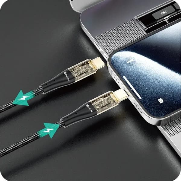 کابل USB-C بنیوس مدل BE-CA05 طول 1متر — تصویر ۹