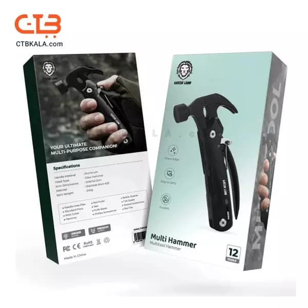 چکش چندکاره گرین لاین مدل Multi Hammer — تصویر ۲