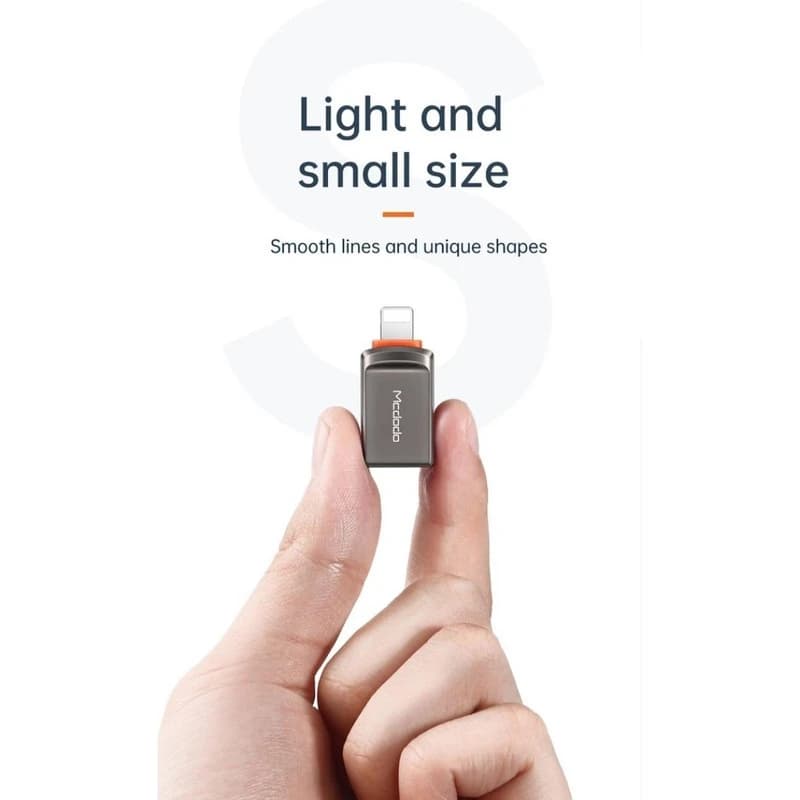 مبدل USB به لایتنینگ مک دودو مدل OT-8600 — تصویر ۱۲