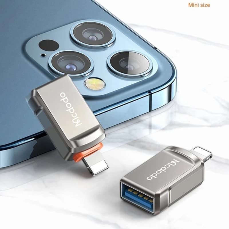 مبدل USB به لایتنینگ مک دودو مدل OT-8600 — تصویر ۲