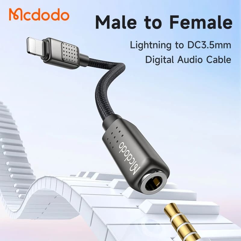 تبدیل Connector Mcdodo CA 5010 11cm AUX — تصویر ۳