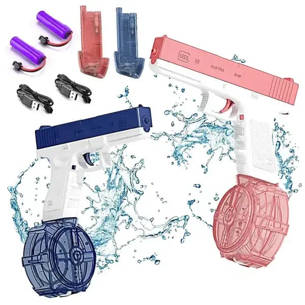 تفنگ آبپاش شارژی چراغدار BART WATER GUN — تصویر ۶
