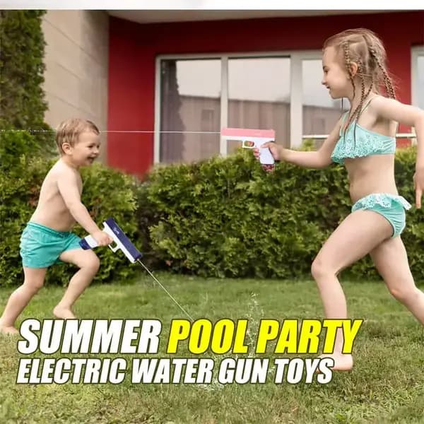 تفنگ آبپاش شارژی چراغدار BART WATER GUN — تصویر ۳