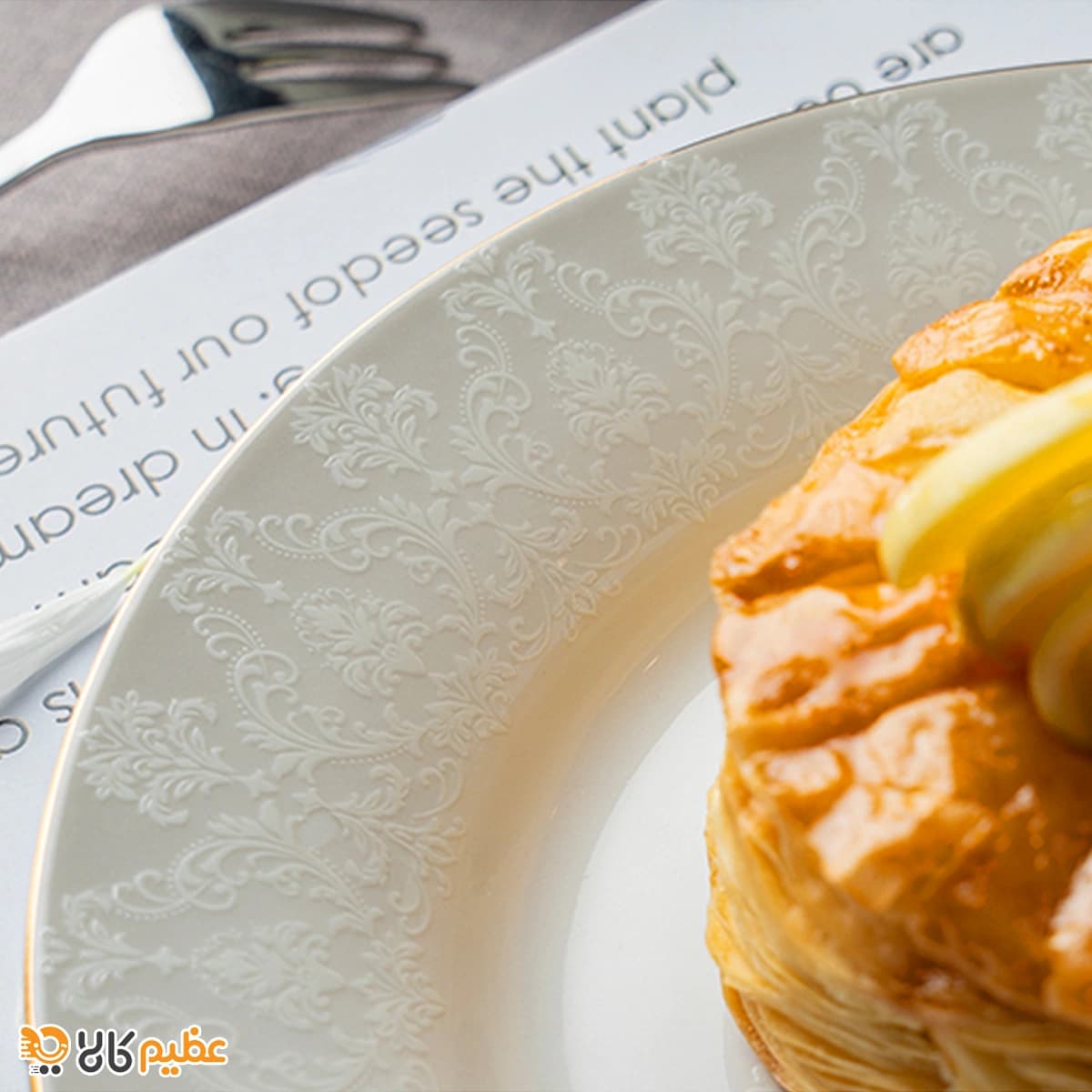 سرویس چینی 35 پارچه زرین سریر سپید — تصویر ۵