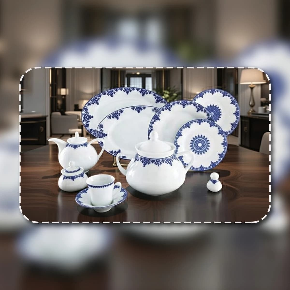 سرویس چینی 108 پارچه کامل زرین سمرقند — تصویر ۵