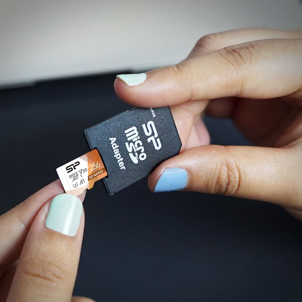 کارت حافظه سیلیکون پاور128گیگ Superior Pro color A1 V30 — تصویر ۳