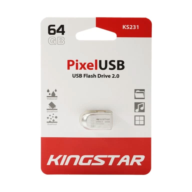 فلش مموری USB2.0 کینگ استار 64 گیگ مدل KS231 — تصویر ۲