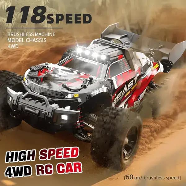 ماشین کنترلی آفرود شارژی BEAST Max کد SG118MAX — تصویر ۱۰