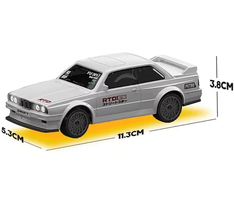 ماشین کنترلی دریفت میکرو Whoosh m31/43 مقیاس 1:43 — تصویر ۹