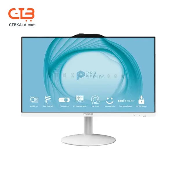 کامپیوتر همه کاره 24 اینچی مایا مدل MA24 D12M-i5 12400-8GB DDR5-500GB SSD-IPS — تصویر ۹