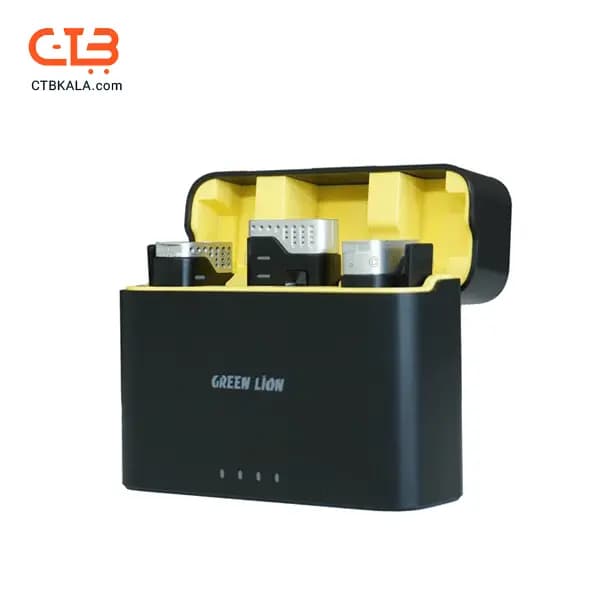 میکروفون یقه ای بی‌سیم گرین لاین مدل GN 3 IN 1 MIC360D — تصویر ۱۰