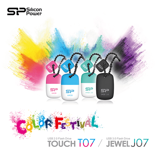 فلش سیلیکون پاور 16 گیگ مدل Touch T07 — تصویر ۳