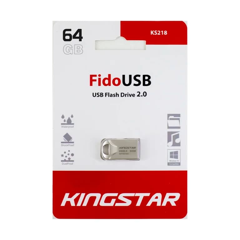 فلش مموری USB2.0 کینگ استار 64 گیگ مدل KS218 – Fido — تصویر ۵