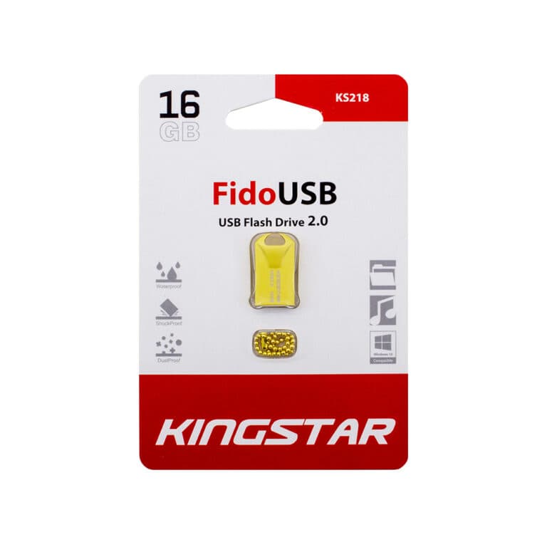 فلش مموری USB2.0 کینگ استار 16گیگ مدل KS218 – Fido — تصویر ۳