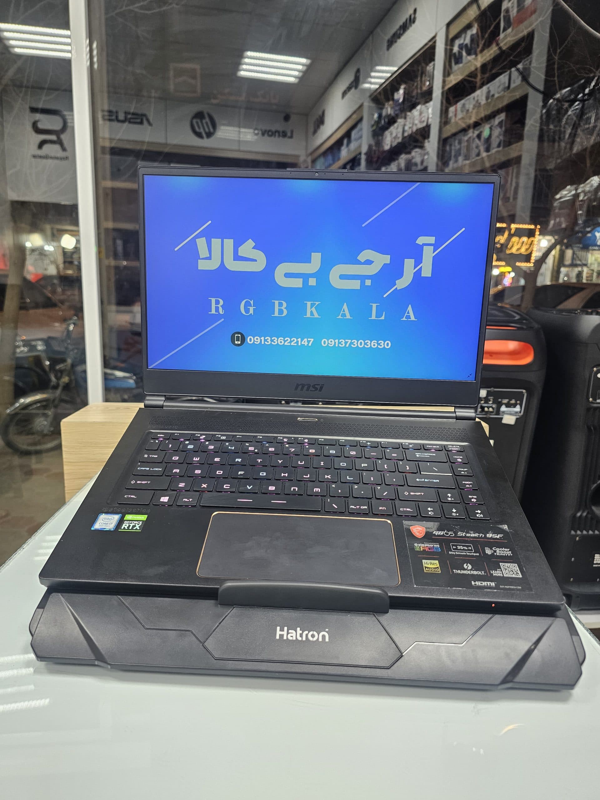 لپ تاپ ام اس ای مدل msi gs65 stealth thin 8rf — تصویر ۱۰