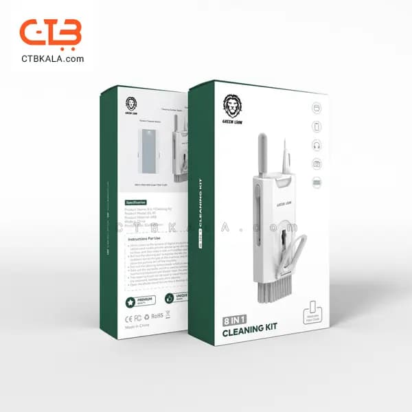 کیت تمیزکننده مدل Multifunctional 8in1 BY-8 — تصویر ۸