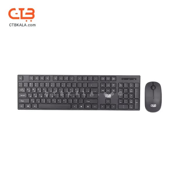 کیبورد و ماوس بی سیم اکسون مدل Gk-600 — تصویر ۹