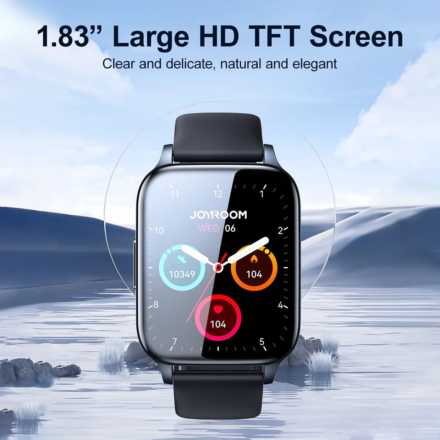 ساعت هوشمند جویروم مدل JR-FT3 Pro — تصویر ۴